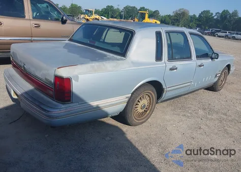 1991 Lincoln Town Car Executive from USA, damaged, VIN 1LNCM81W9MY767366